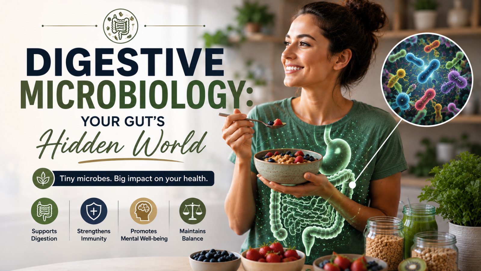 Digestive Microbiology: Your Gut’s Hidden World