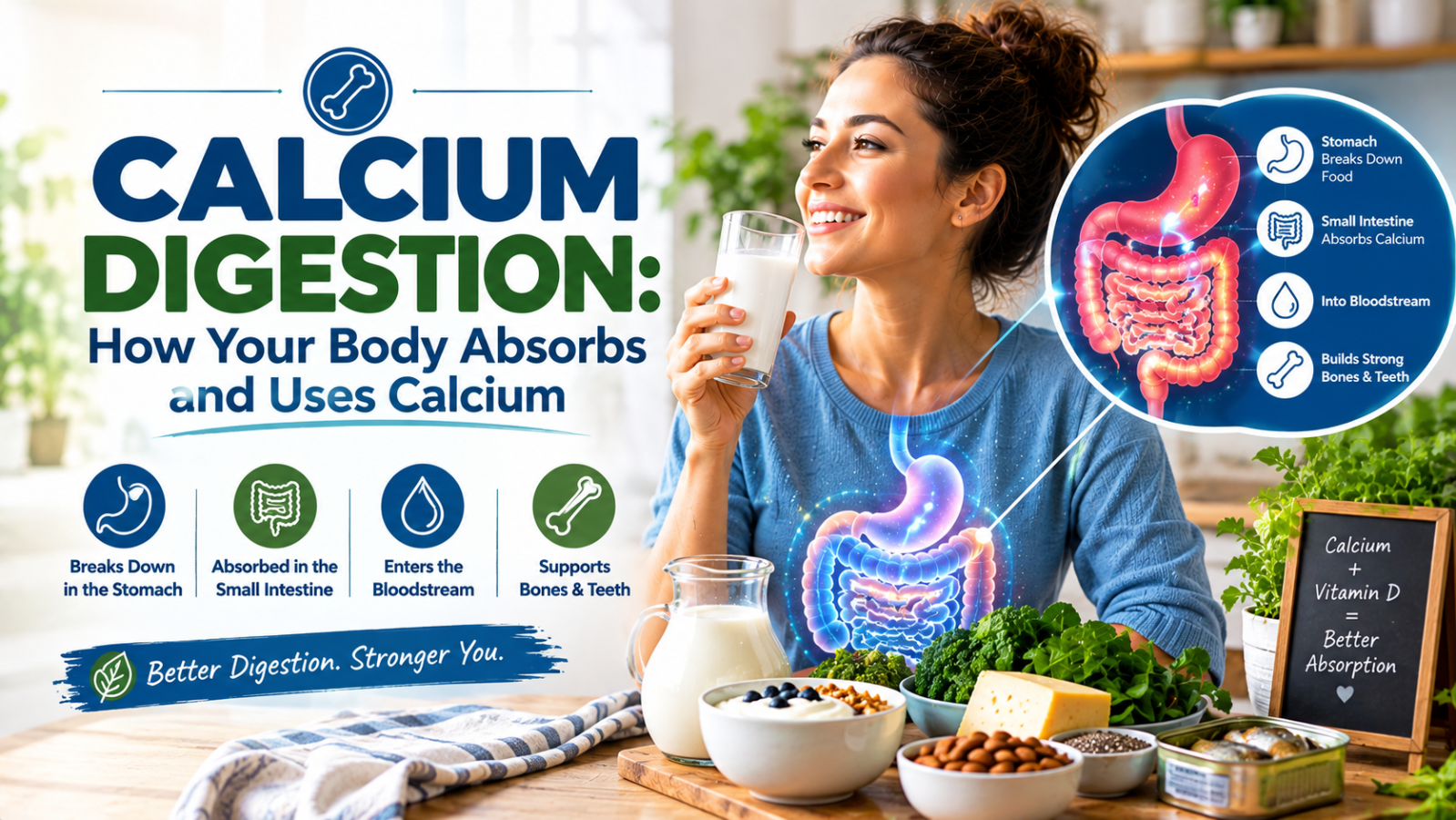 Calcium Digestion: How Your Body Absorbs and Uses Calcium