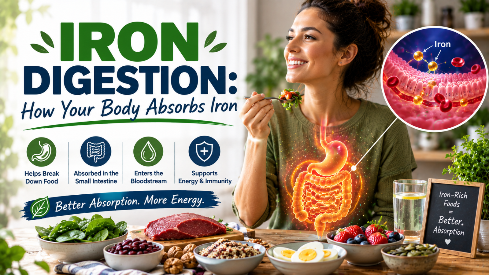 Iron Digestion: How Your Body Absorbs Iron