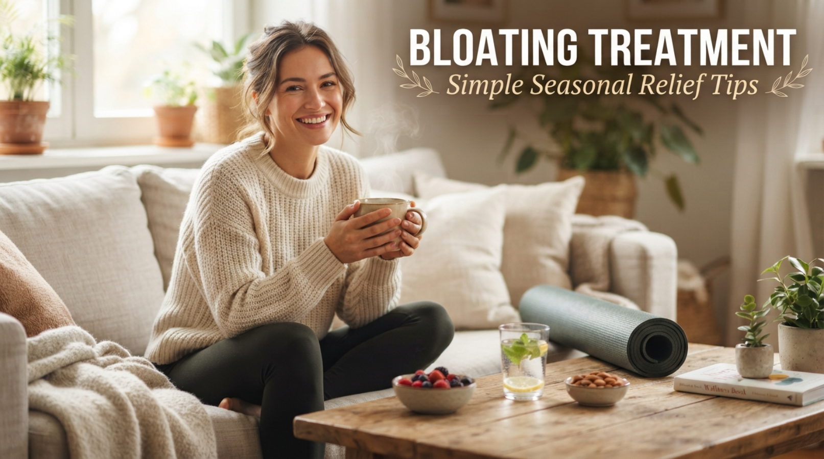 Bloating Treatment: Simple Seasonal Relief Tips