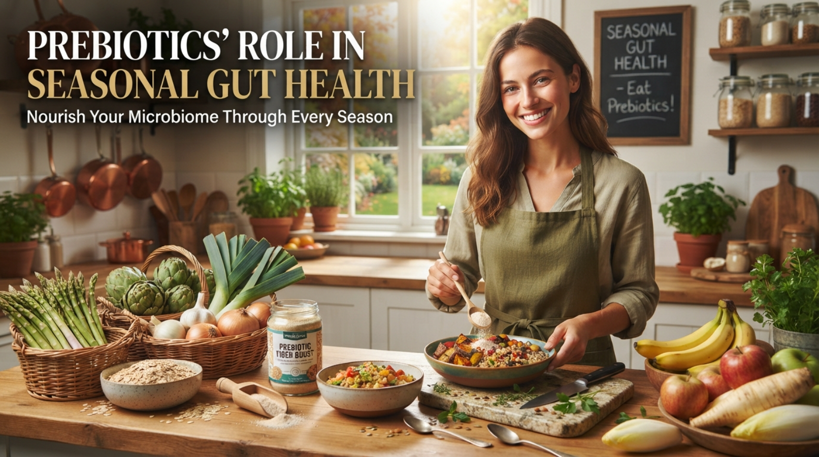 Prebiotic's Role in Seasonal Gut Health