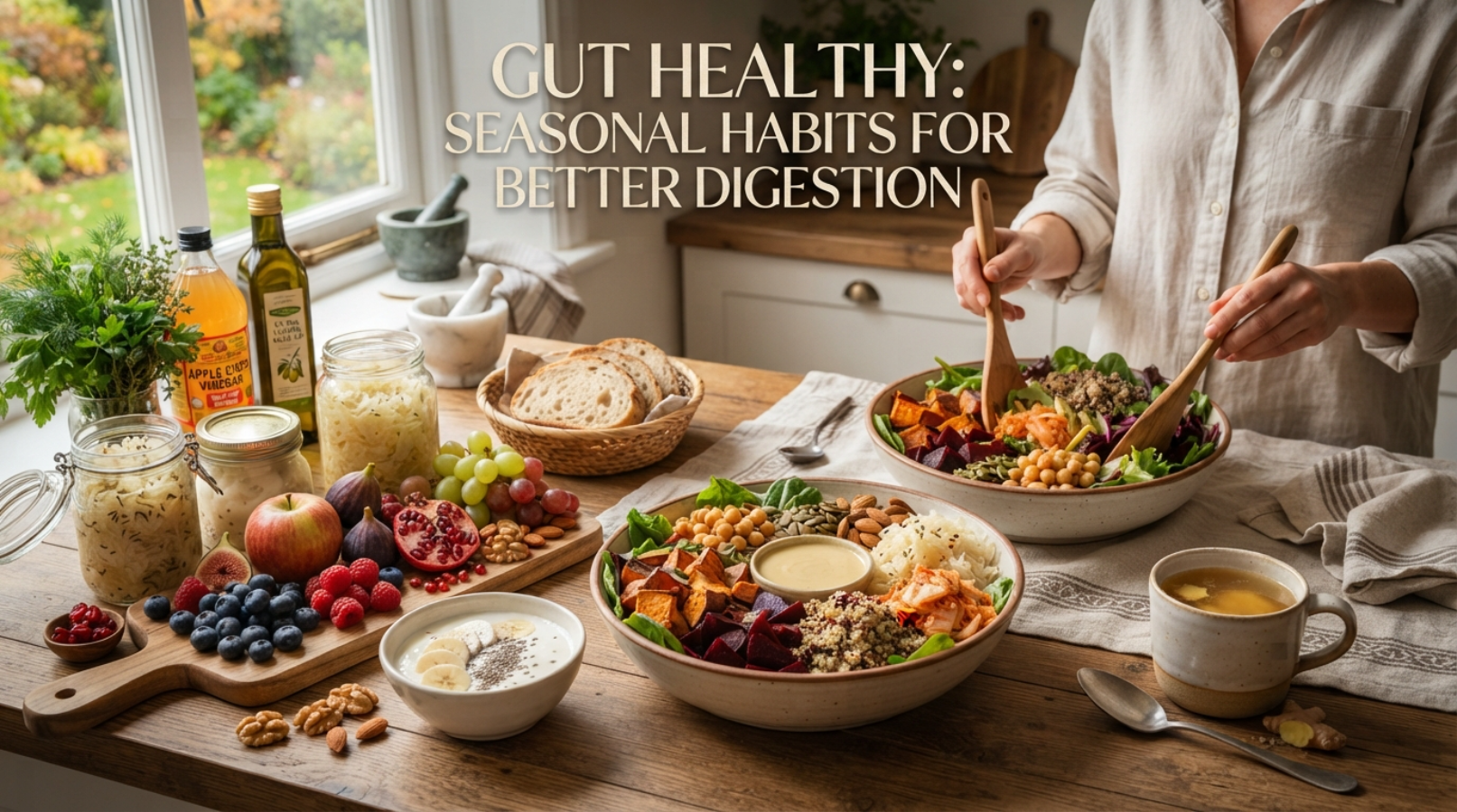 Gut Healthy: Seasonal Habits for Better Digestion