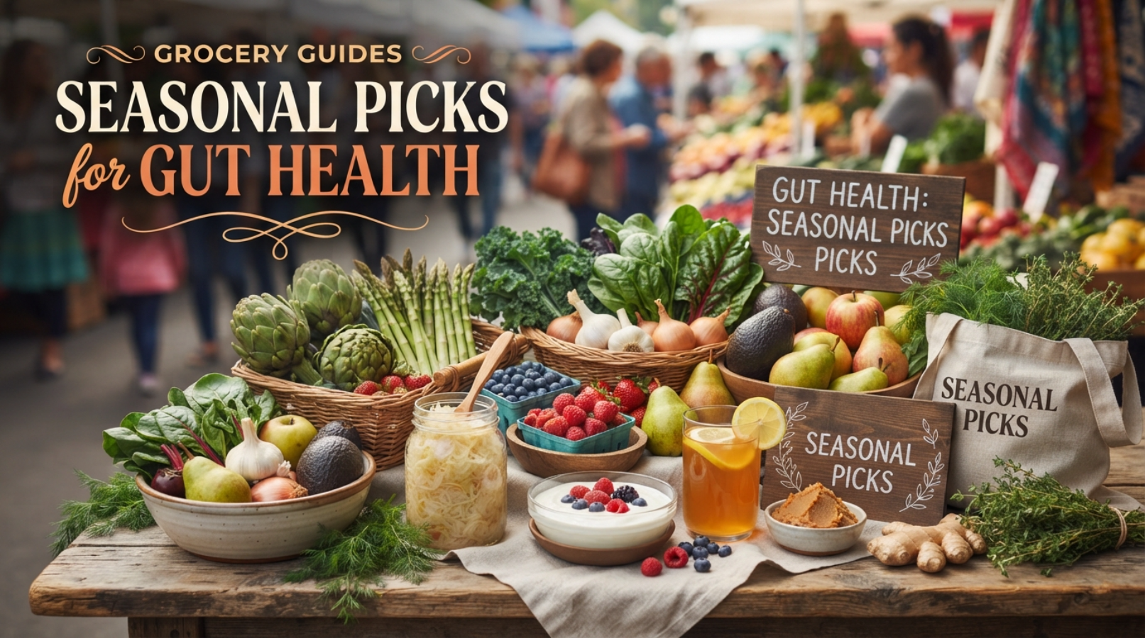 Grocery Guides: Seasonal Picks for Gut Health