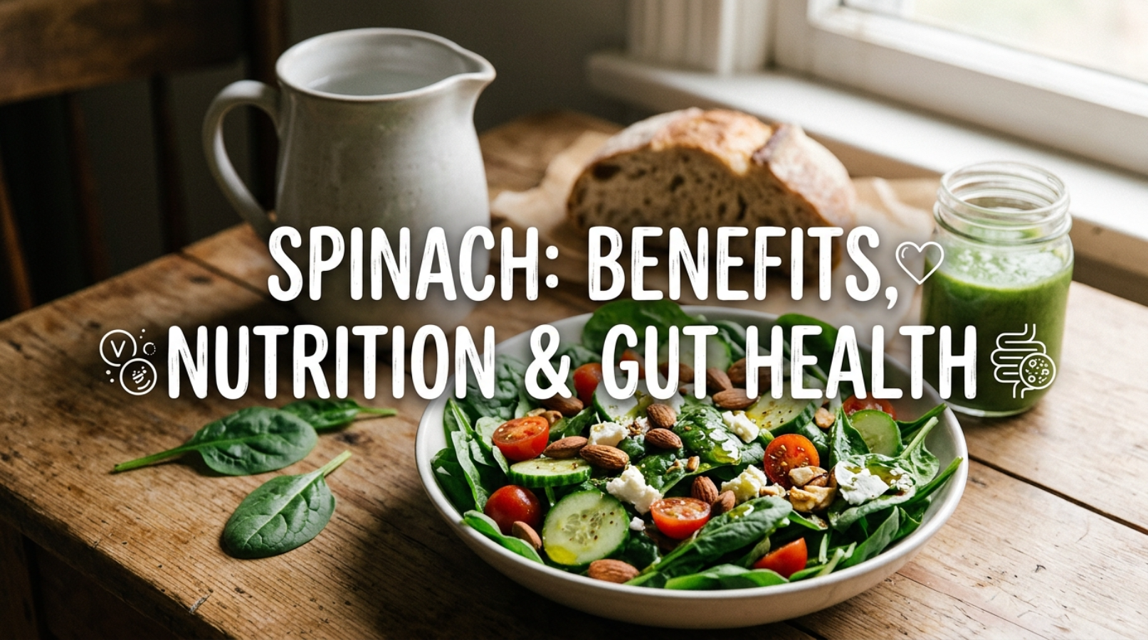 Spinach: Benefits, Nutrition & Gut Health