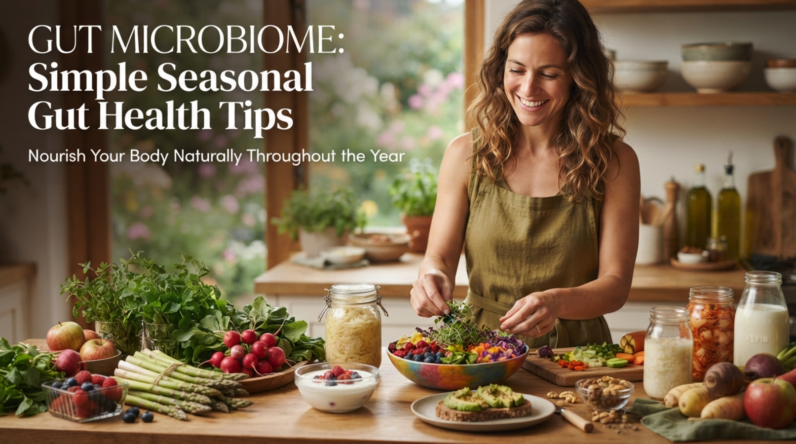 Gut Microbiome: Simple Seasonal Gut Health Tips