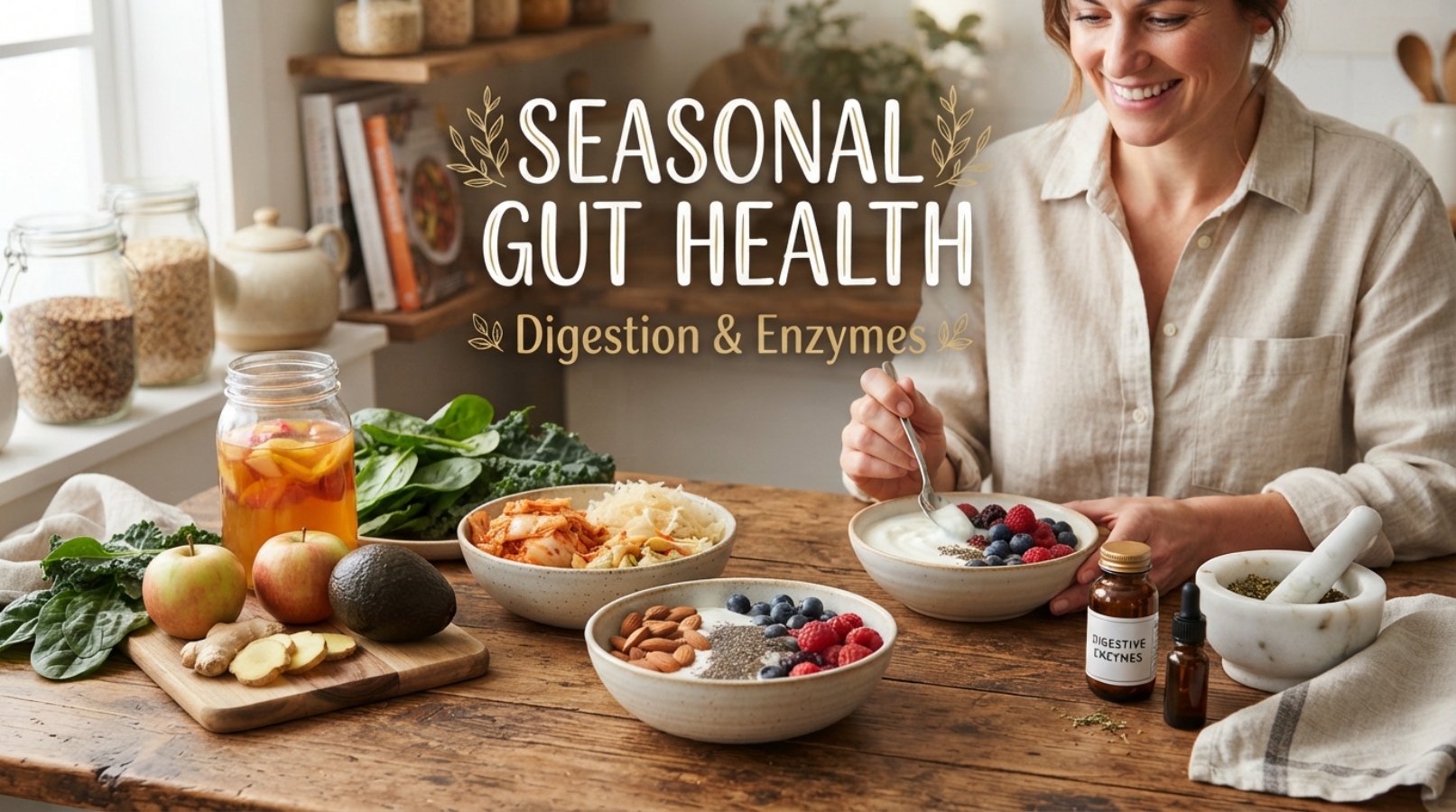 Seasonal Gut Health: Digestion and Enzymes