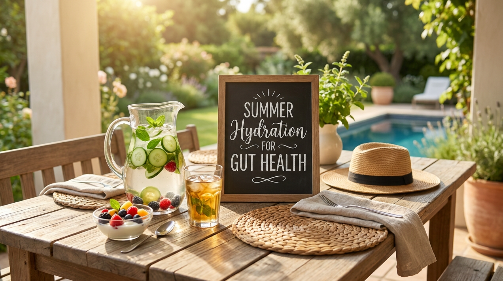 Summer Hydration for Gut Health