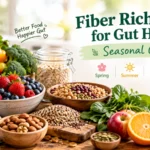 Fiber Rich Foods for Gut Health: Seasonal Guide